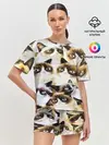 Женская пижама с шортами / КОТ МЕМ