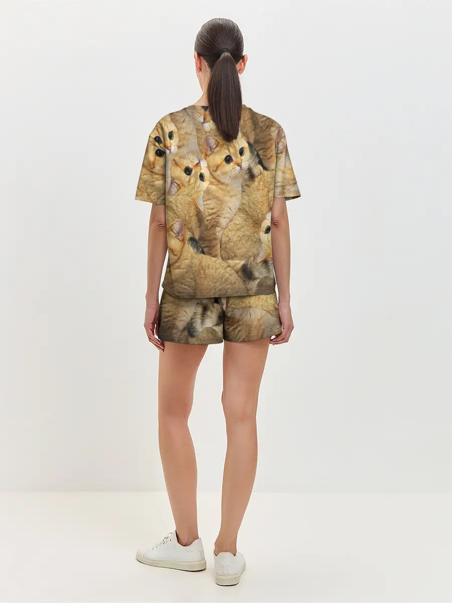 Женская пижама с шортами / КОТЯТУШКИ