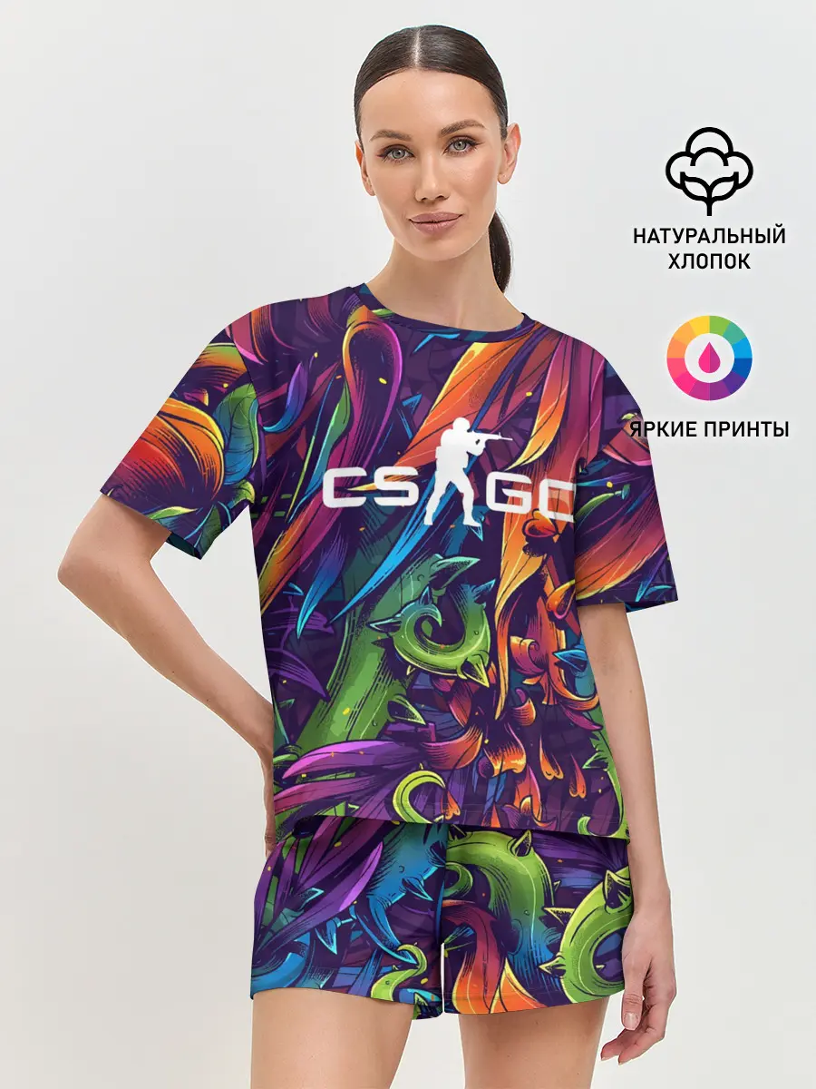 Женская пижама с шортами / CS GO