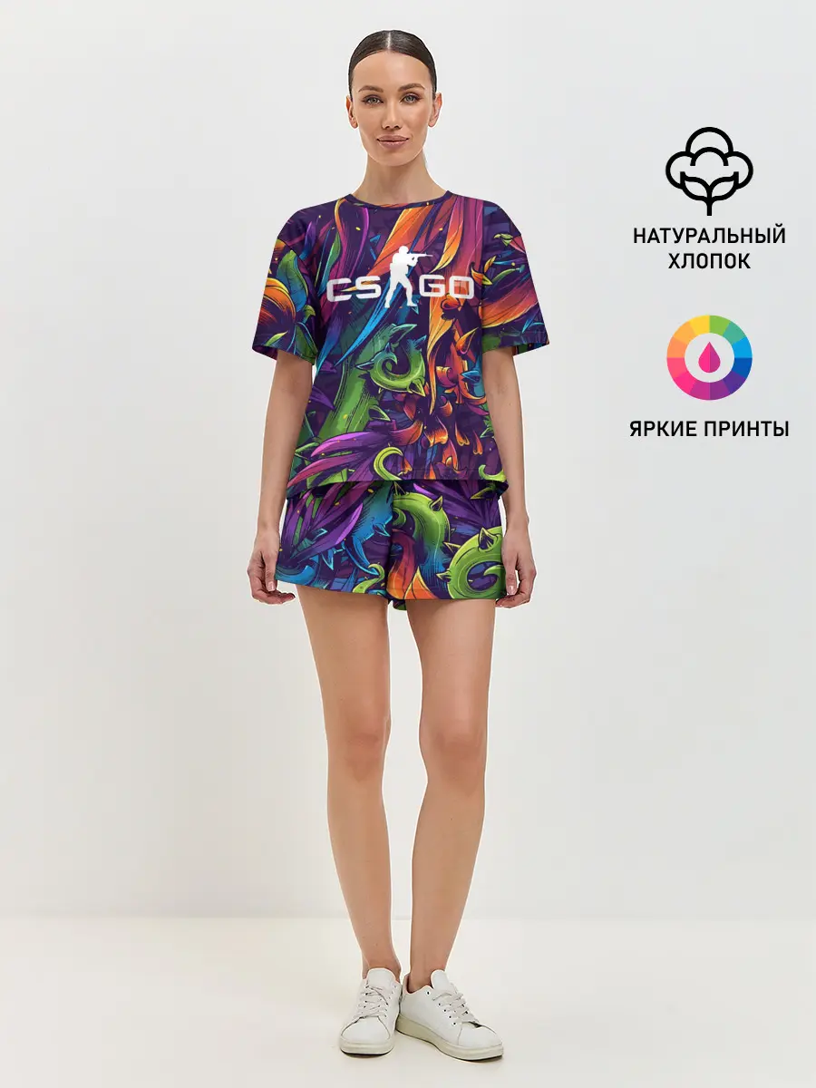 Женская пижама с шортами / CS GO