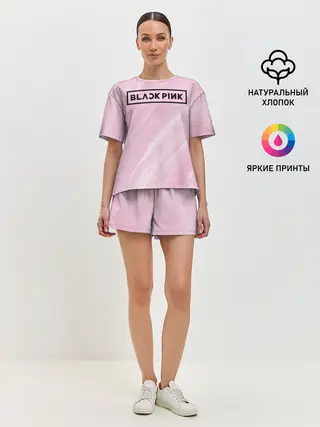 Женская пижама с шортами / BlackPink