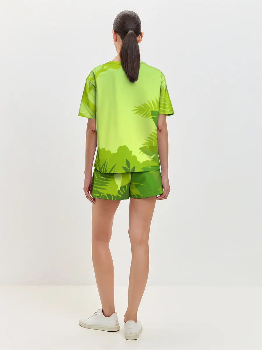 Женская пижама с шортами / Minecraft