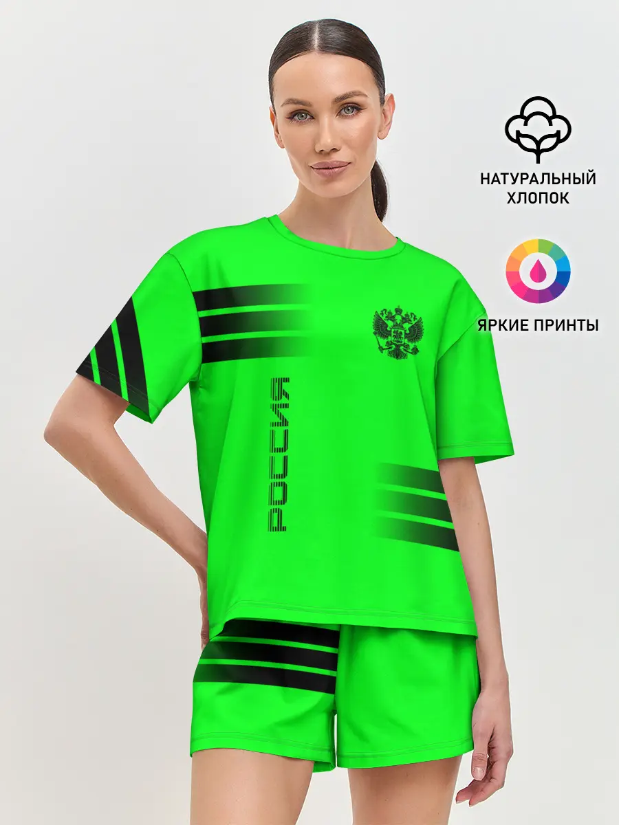 Женская пижама с шортами / Россия