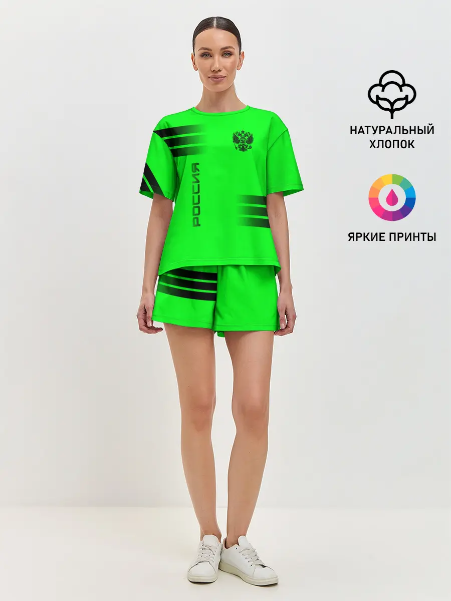 Женская пижама с шортами / Россия
