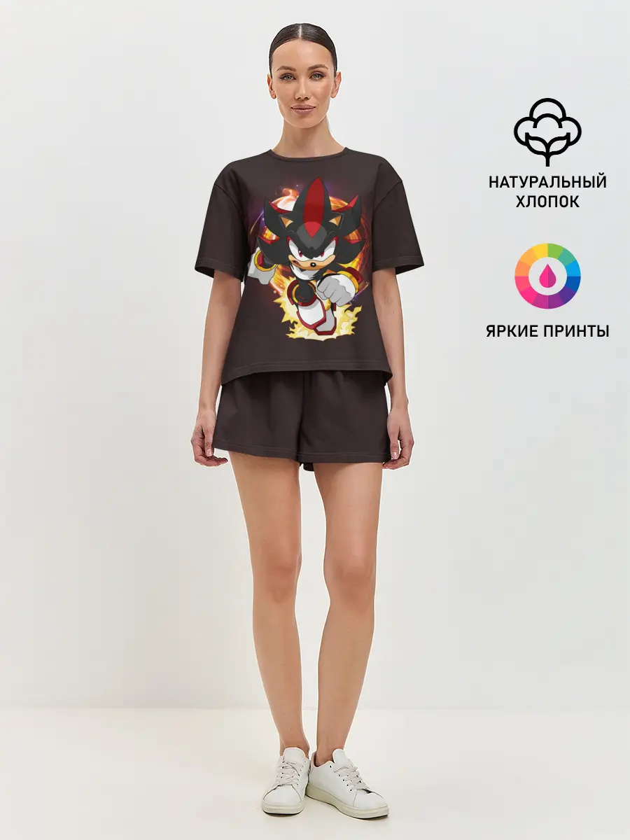 Женская пижама с шортами / Sonic. Шедоу