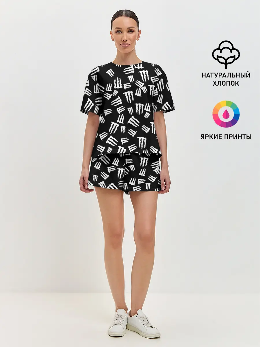 Женская пижама с шортами / MONSTER ENERGY