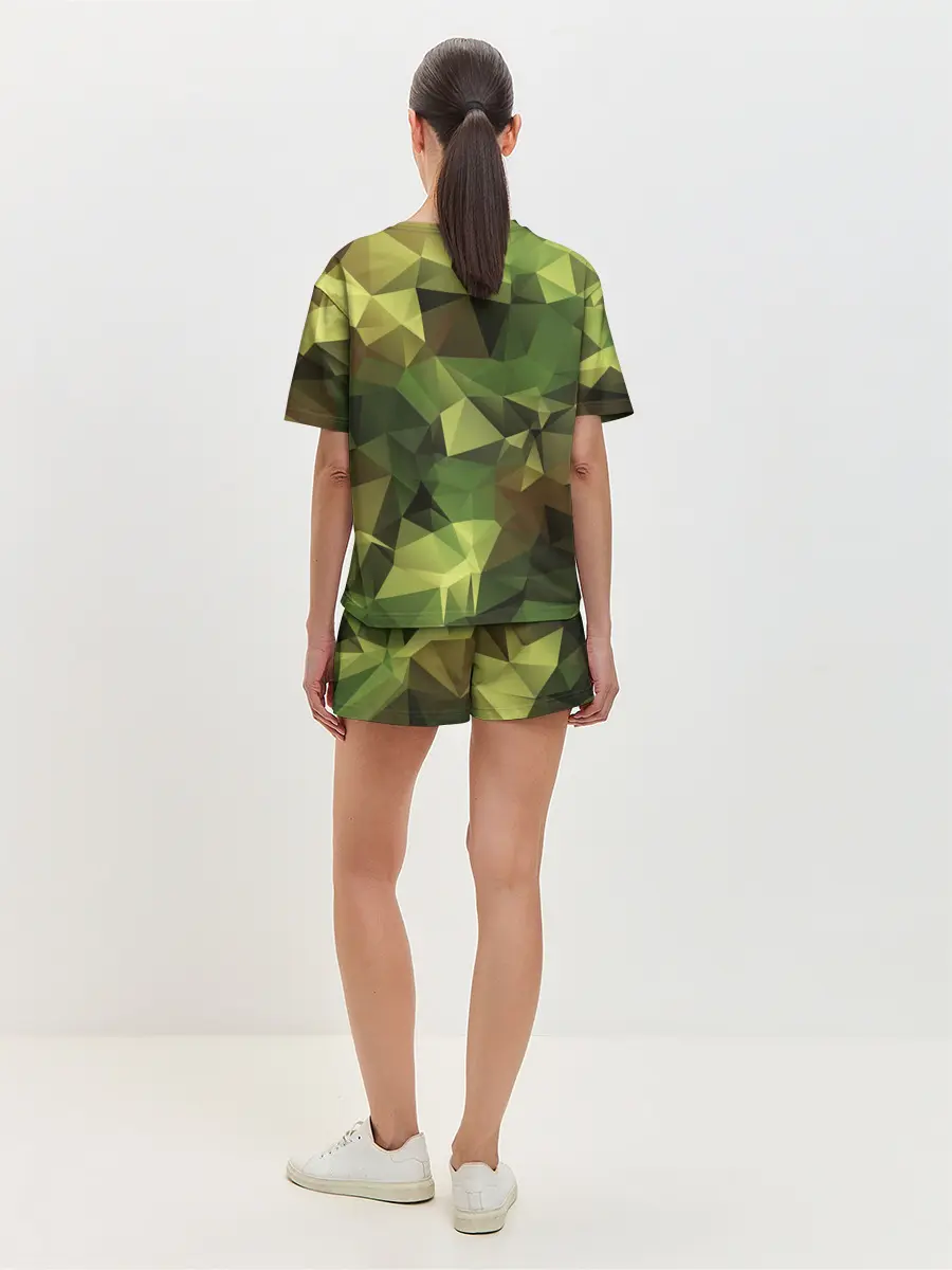 Женская пижама с шортами / МИЛИТАРИ