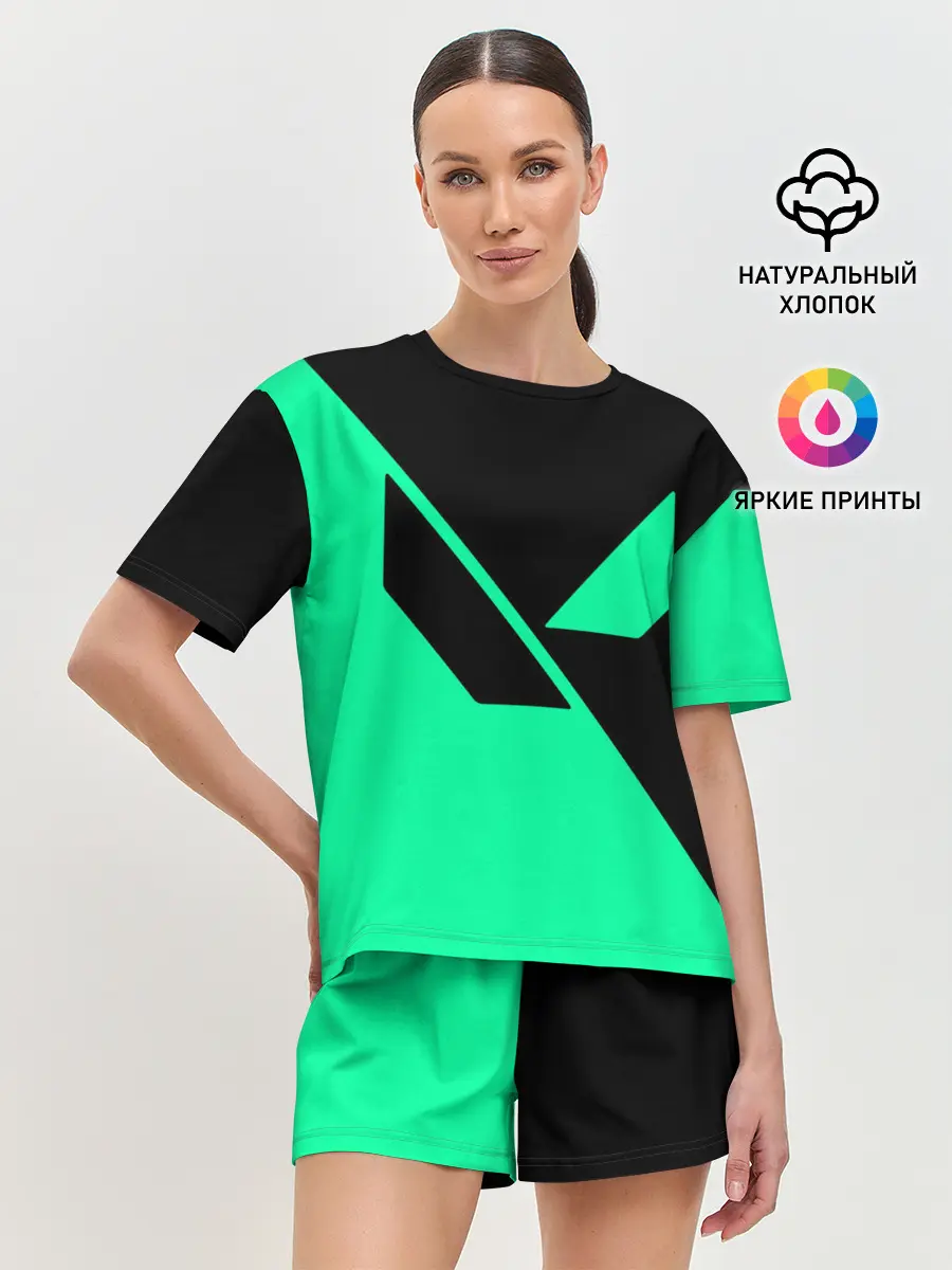 Женская пижама с шортами / VALORANT