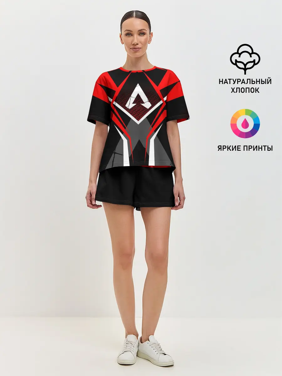 Женская пижама с шортами / APEX