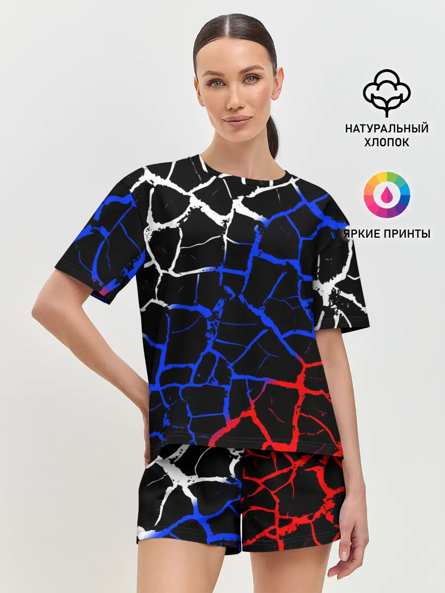 Женская пижама с шортами / Россия.