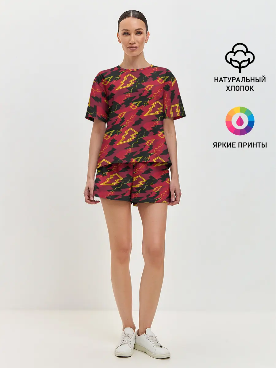 Женская пижама с шортами / Шазам!