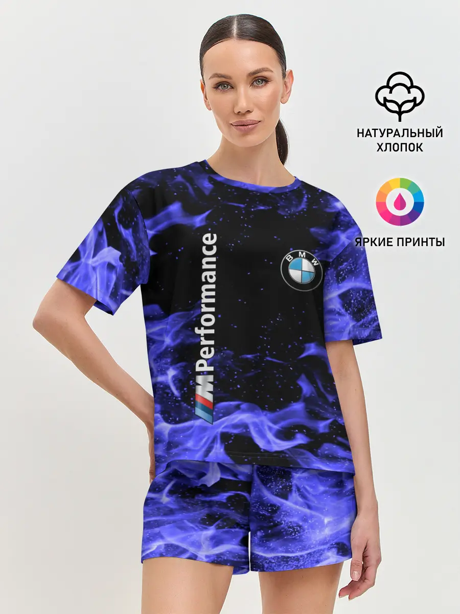 Женская пижама с шортами / BMW