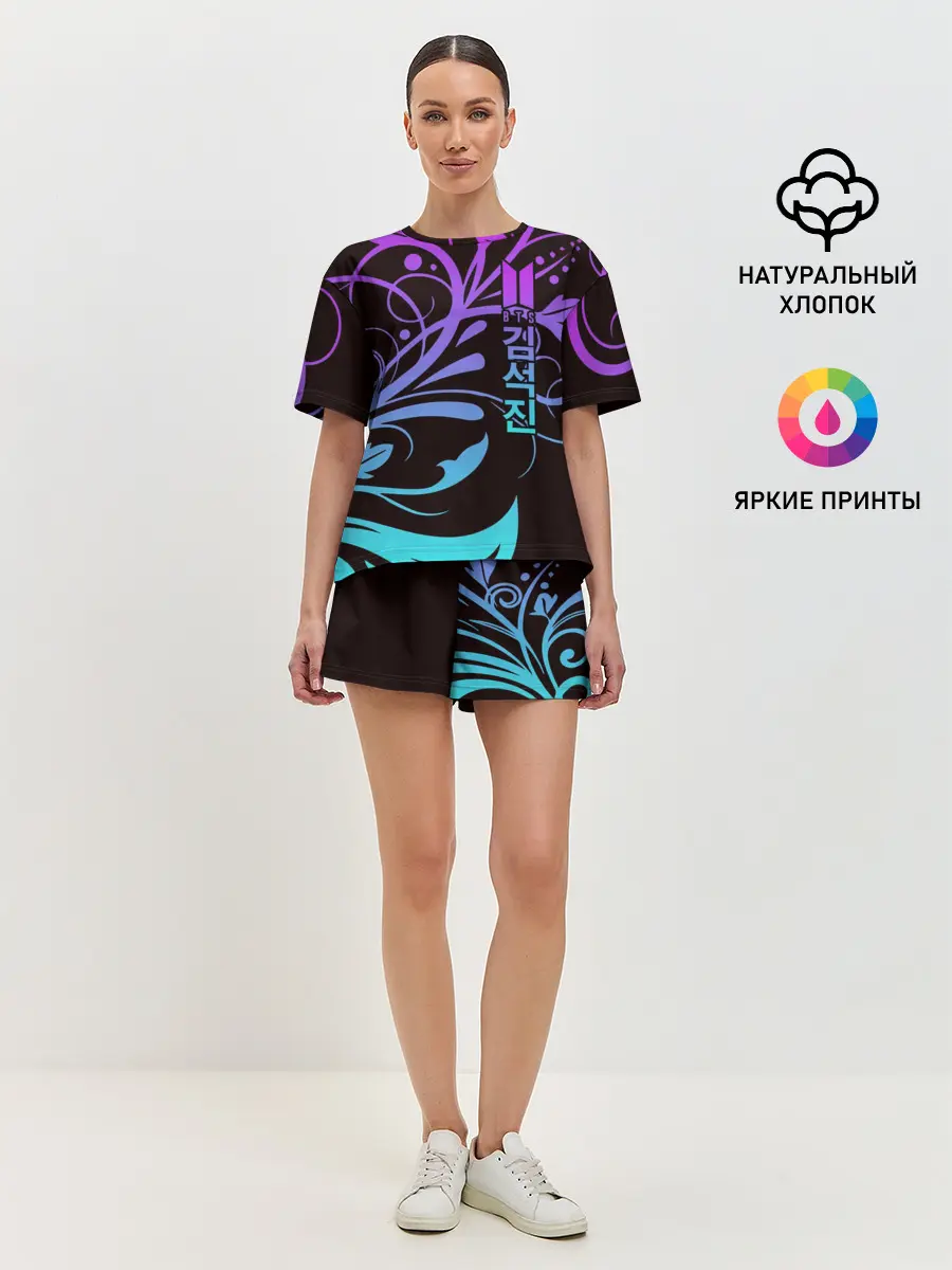 Женская пижама с шортами / BTS