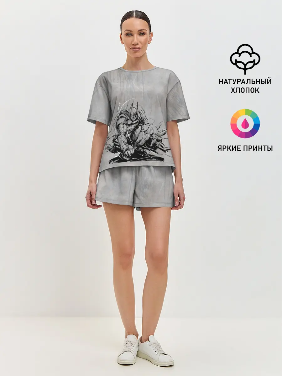 Женская пижама с шортами / Batman: Arkham Knight