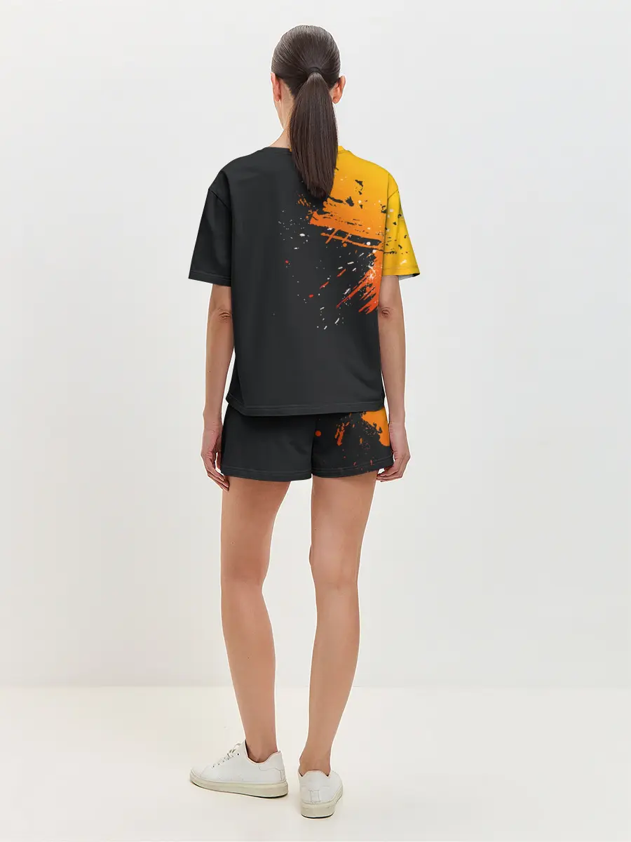 Женская пижама с шортами / Sonic. E-102 Гамма