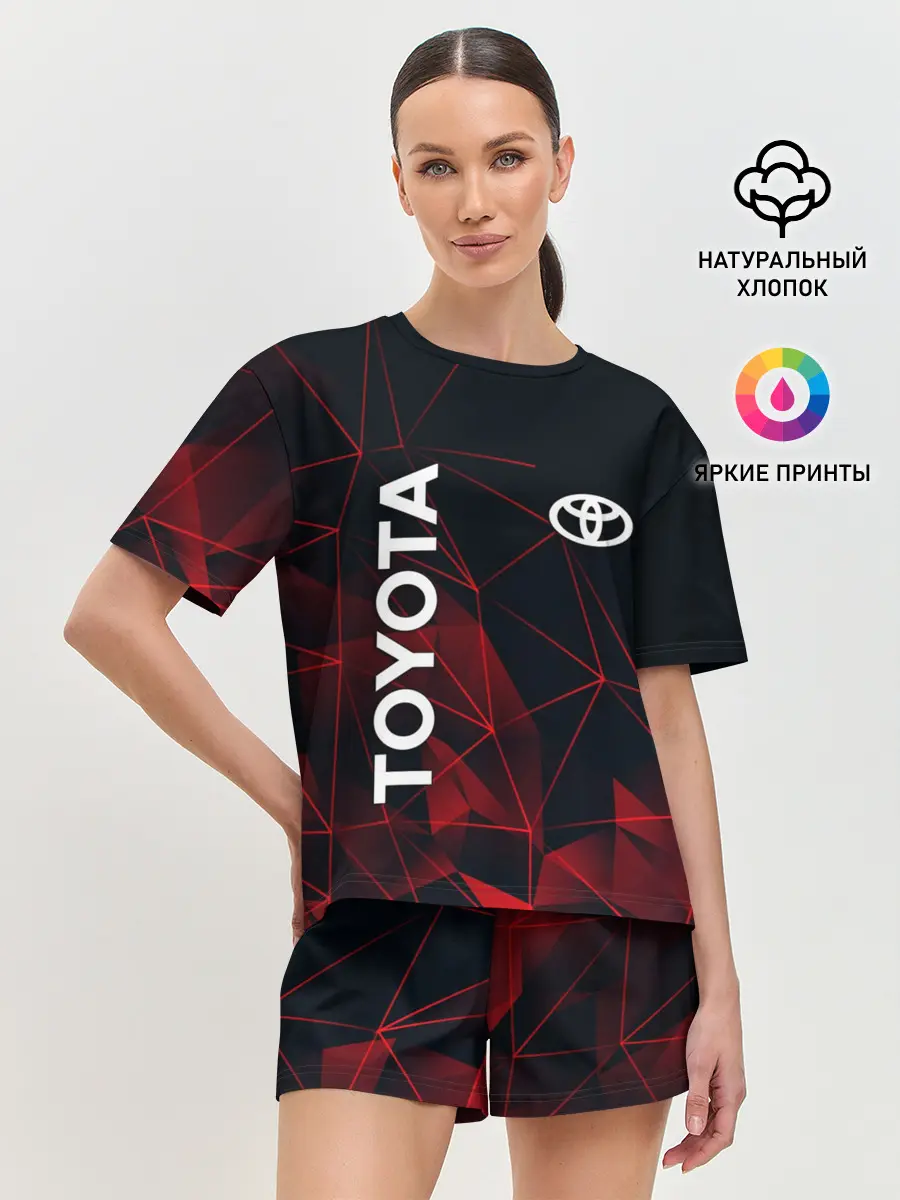 Женская пижама с шортами / TOYOTA