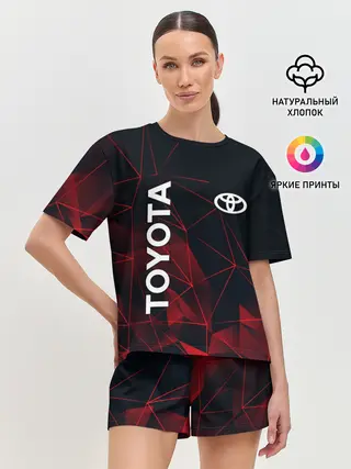 Женская пижама с шортами / TOYOTA