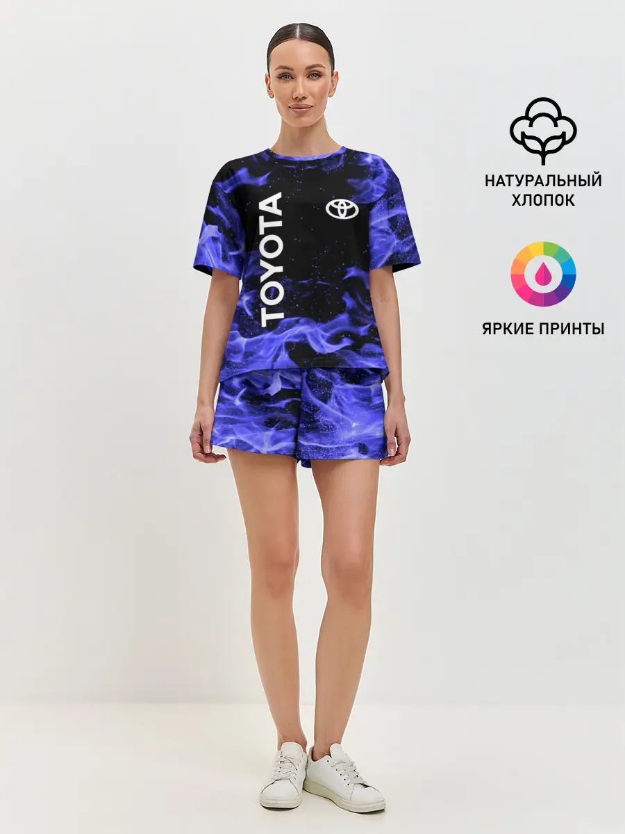 Женская пижама с шортами / TOYOTA
