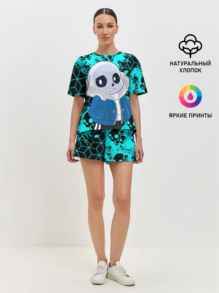 Женская пижама с шортами / Sans | Санс