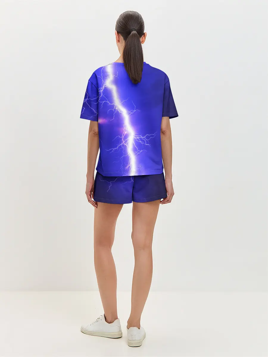 Женская пижама с шортами / NEON ELECTRIX