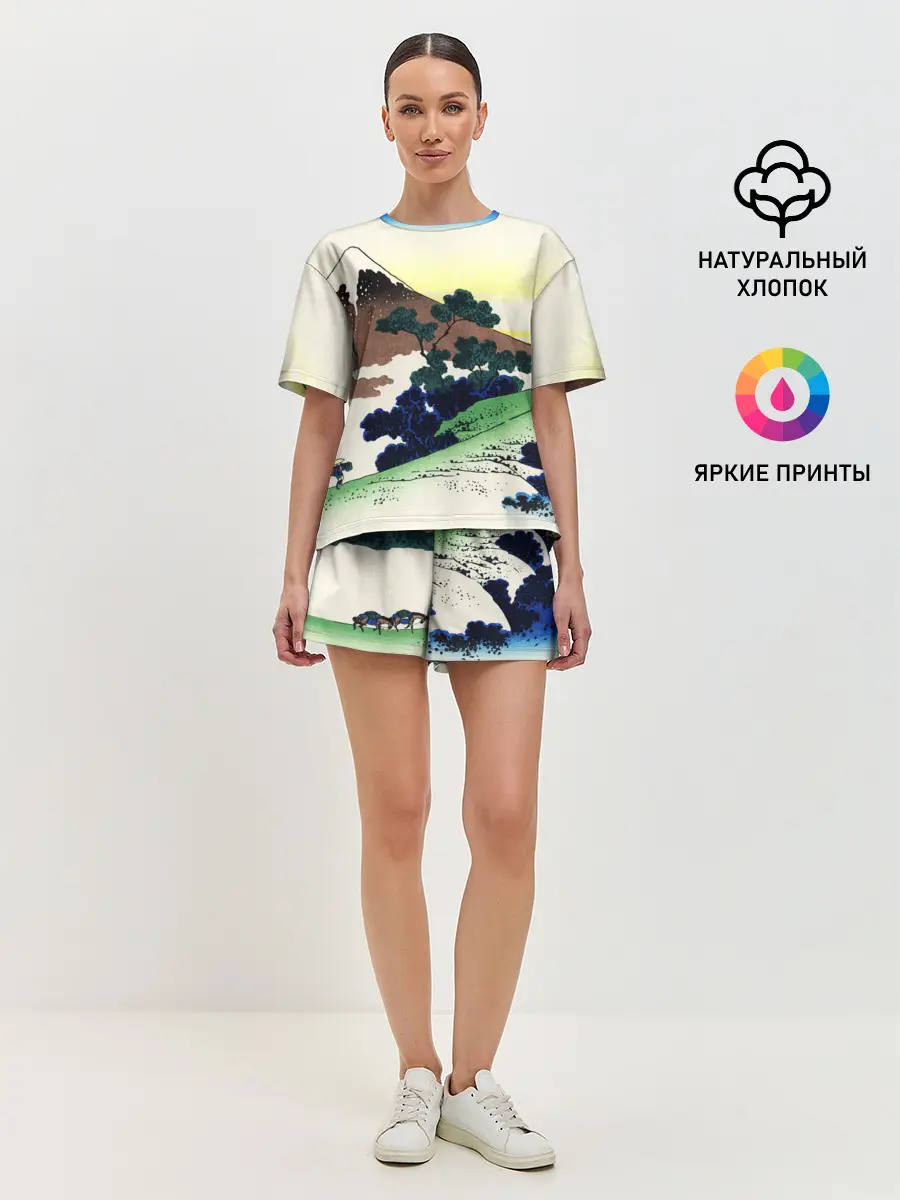 Женская пижама с шортами / ЯПОНИЯ