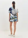 Женская пижама с шортами / The great wave off kanagawa