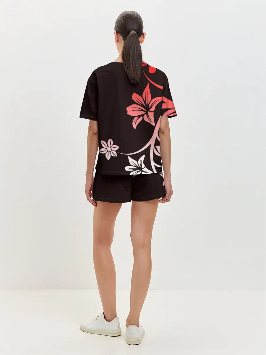 Женская пижама с шортами / BTS