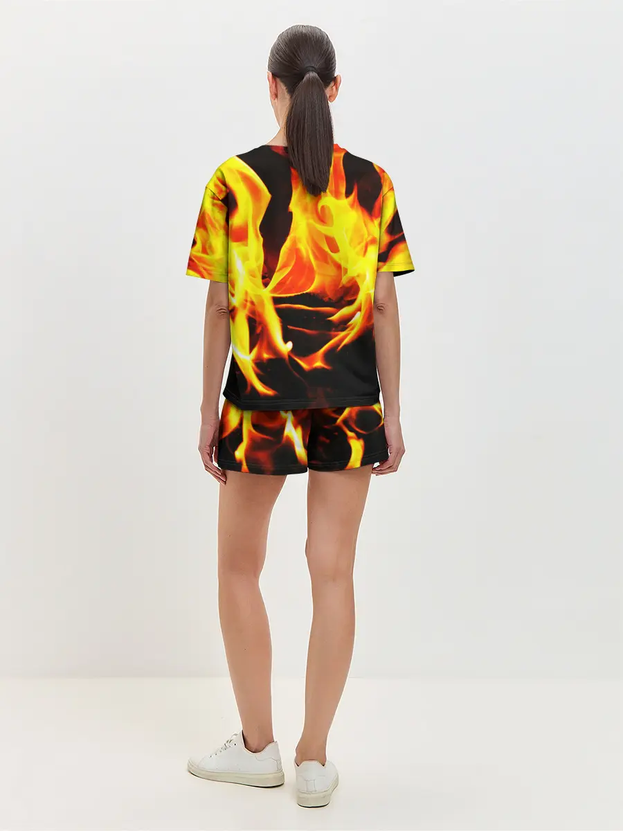 Женская пижама с шортами / В ОГНЕ