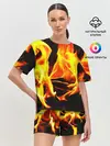 Женская пижама с шортами / В ОГНЕ