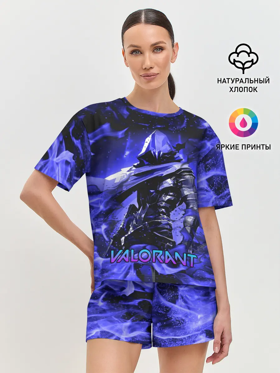 Женская пижама с шортами / VALORANT OMEN