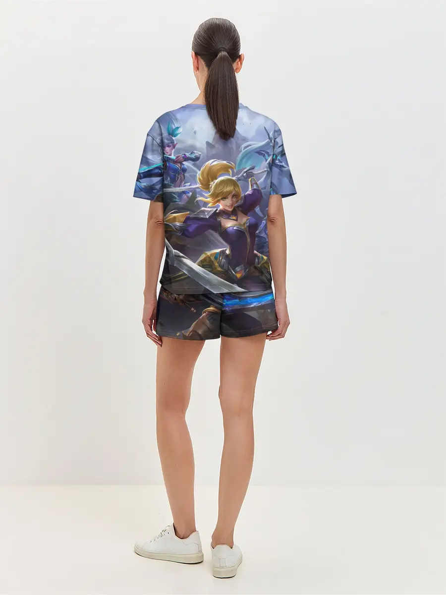 Женская пижама с шортами / mobile legends