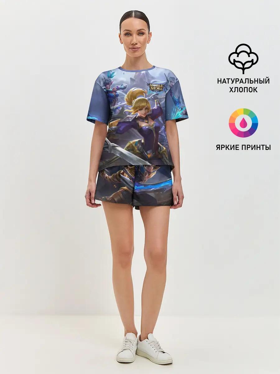 Женская пижама с шортами / mobile legends