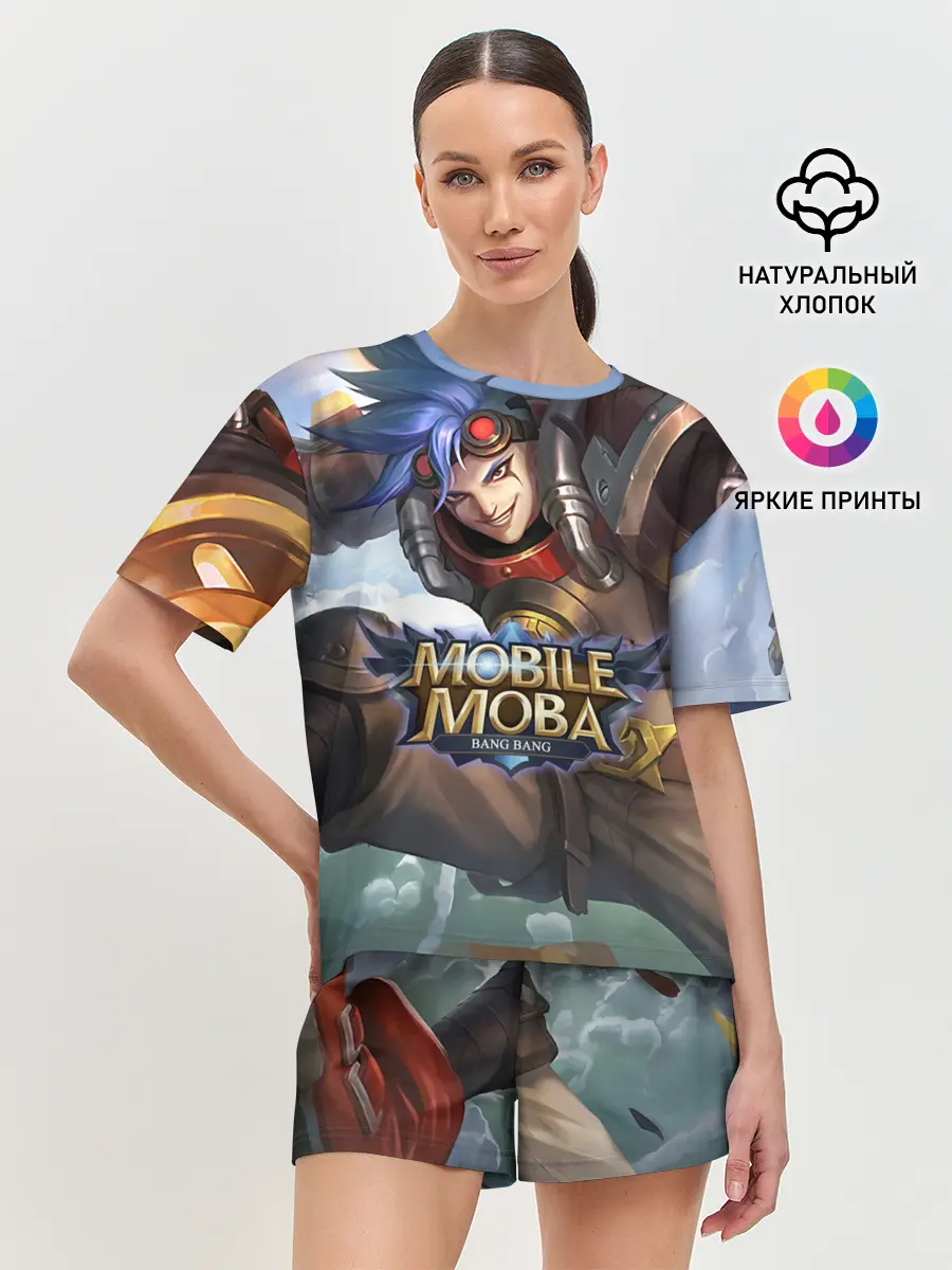 Женская пижама с шортами / nobile legends