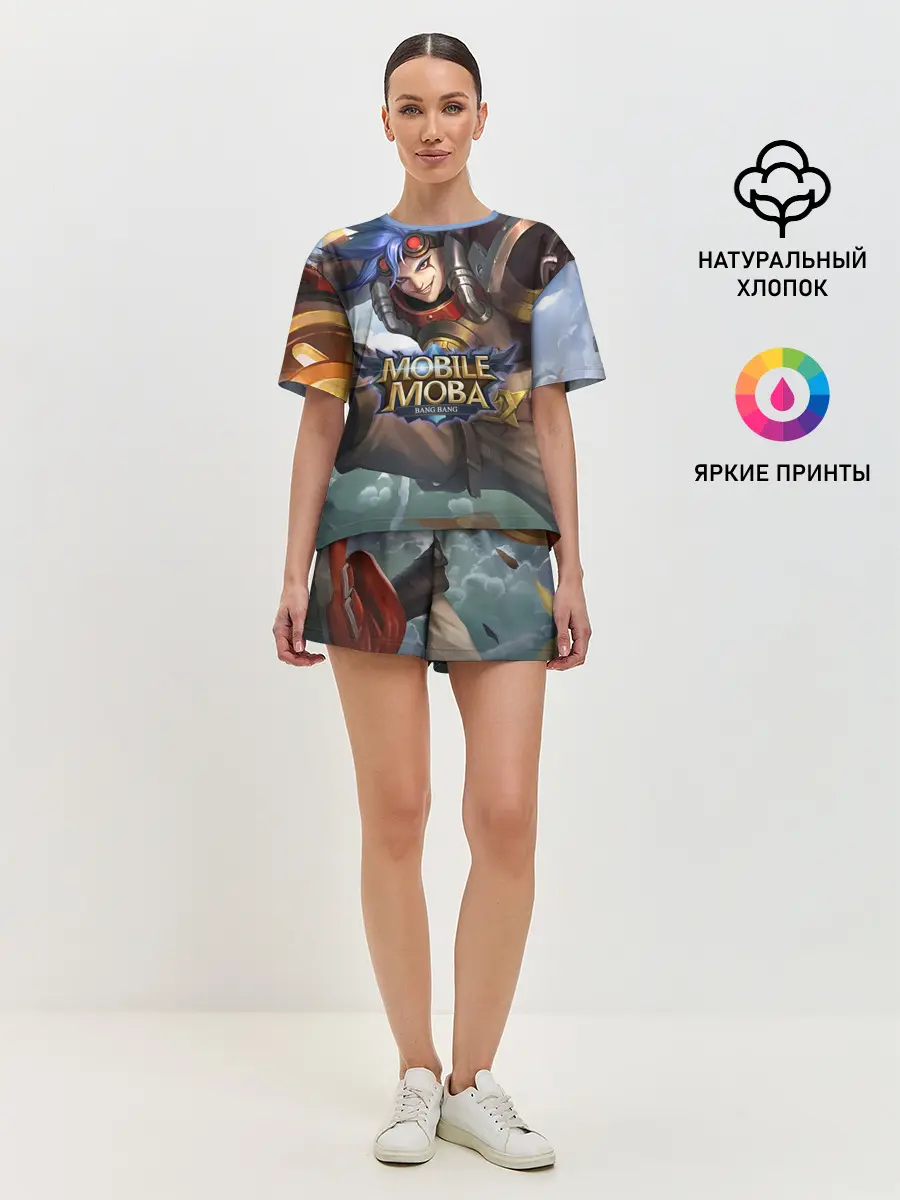 Женская пижама с шортами / nobile legends