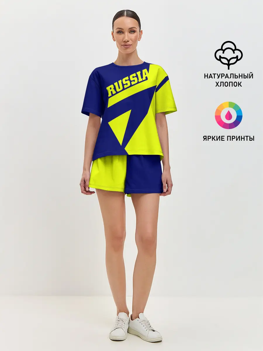 Женская пижама с шортами / Russia