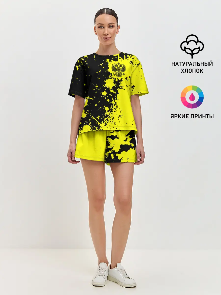 Женская пижама с шортами / Россия