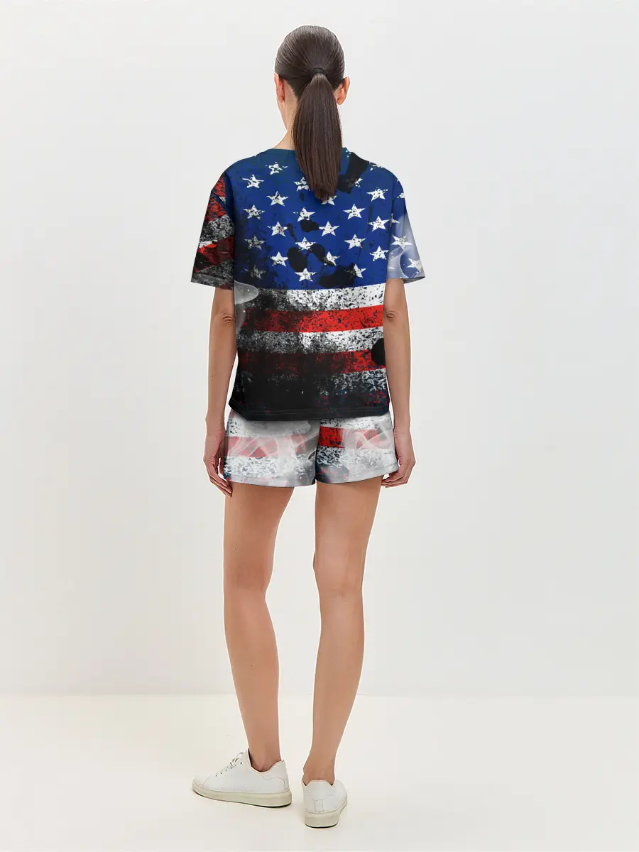 Женская пижама с шортами / США