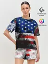 Женская пижама с шортами / США