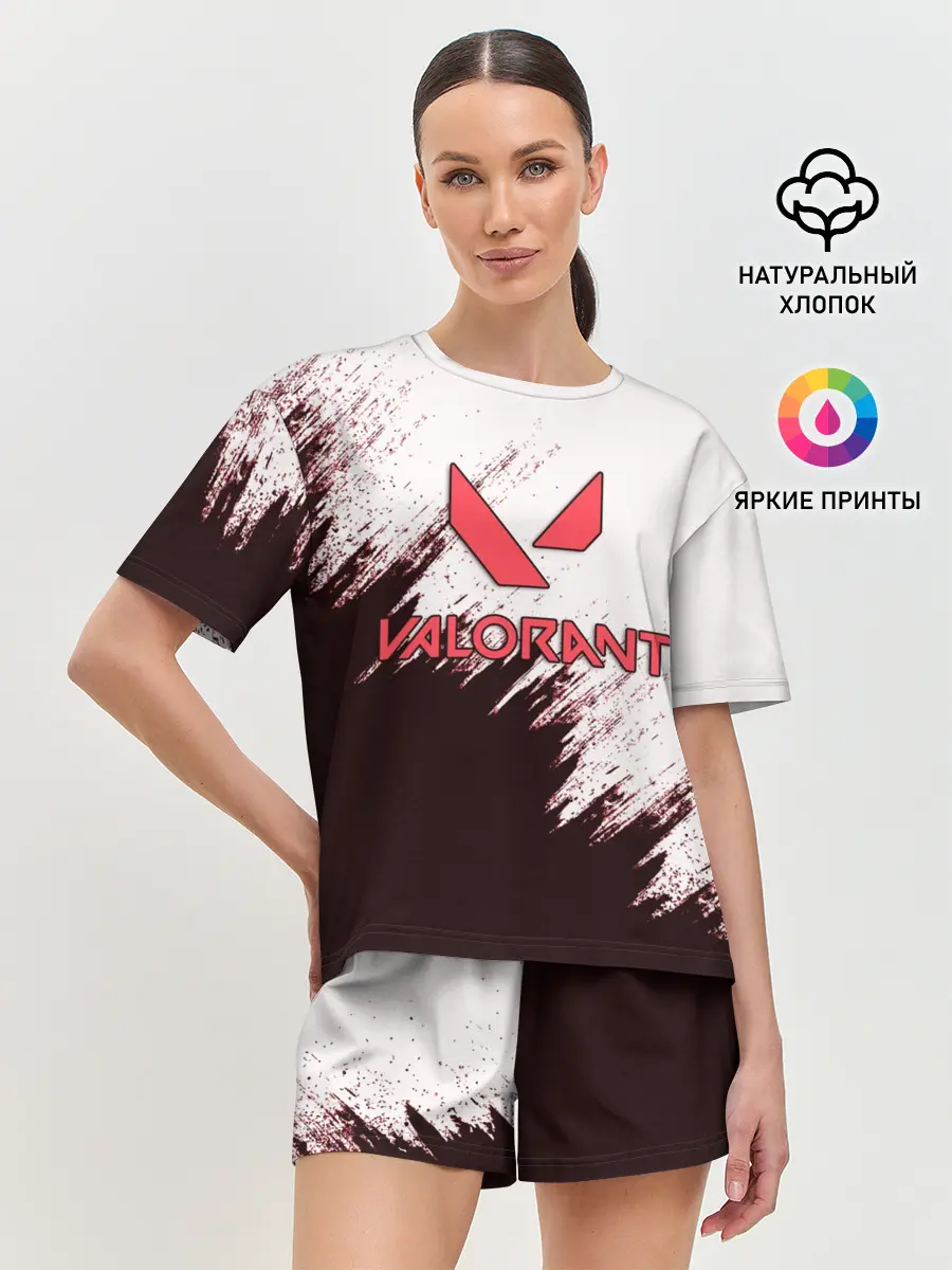 Женская пижама с шортами / VALORANT