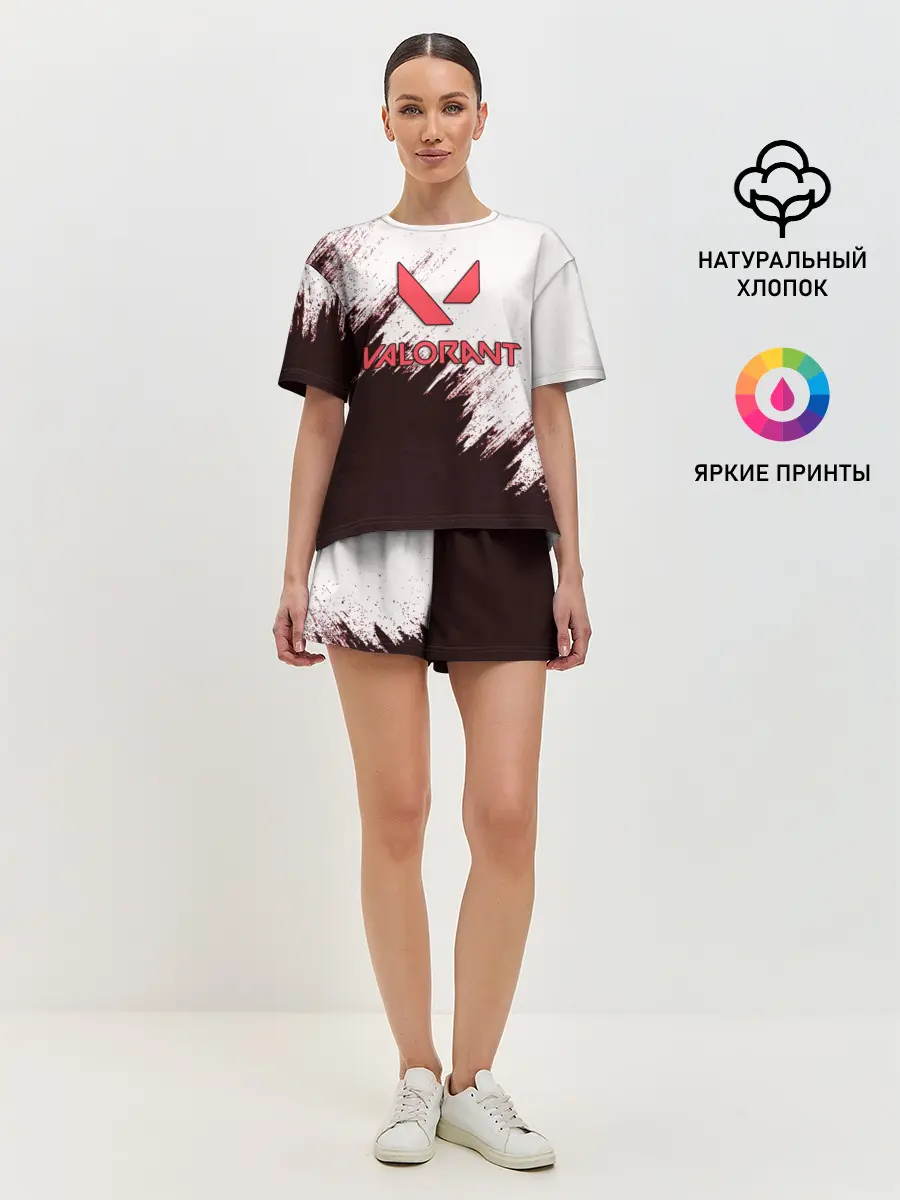 Женская пижама с шортами / VALORANT