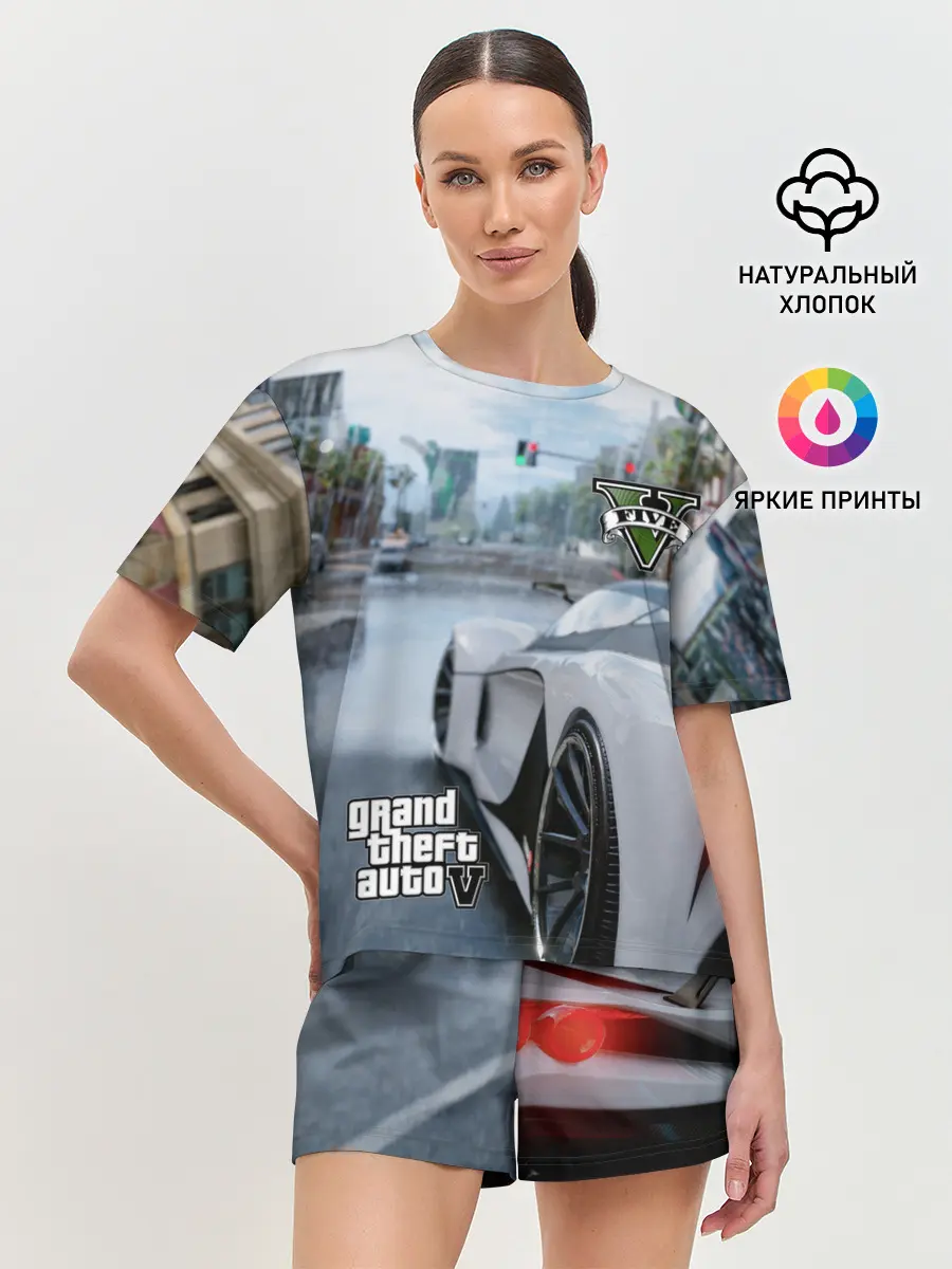 Женская пижама с шортами / Gta V
