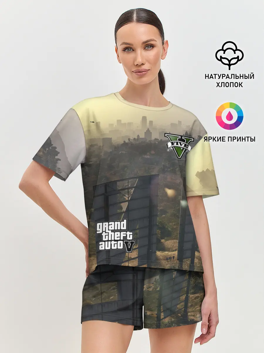 Женская пижама с шортами / GTA V