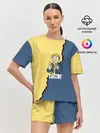 Женская пижама с шортами / Fallout logo boy