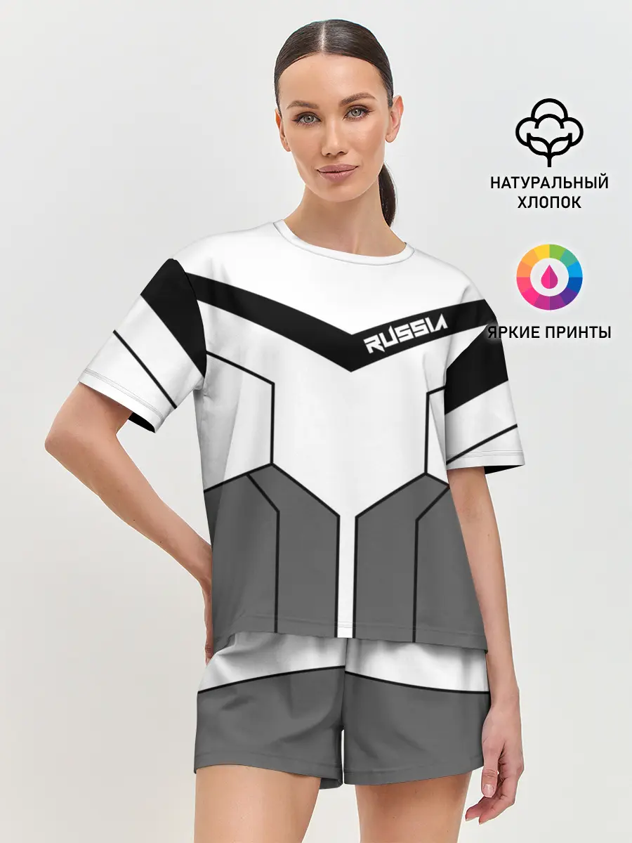 Женская пижама с шортами / Russia