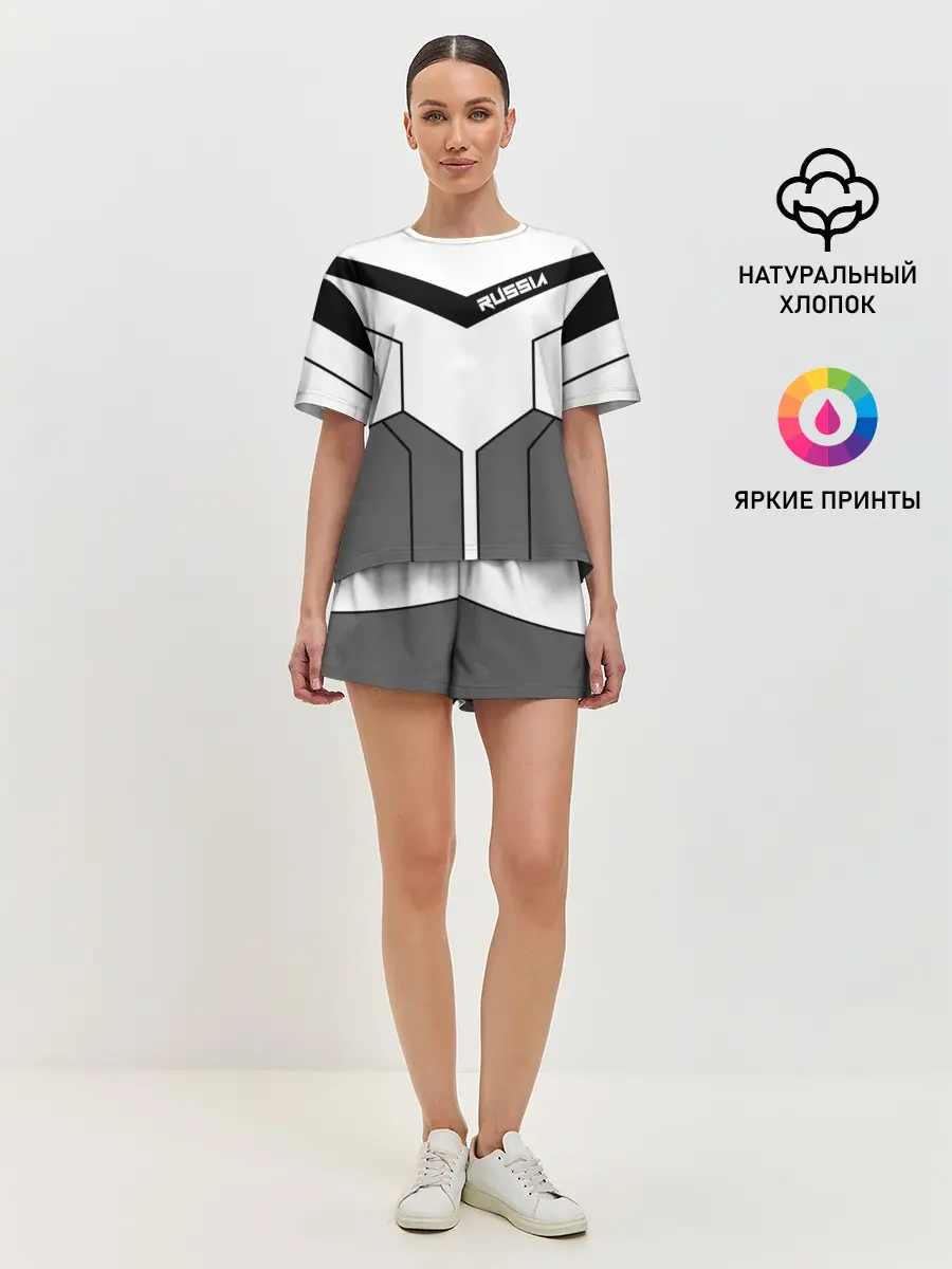 Женская пижама с шортами / Russia