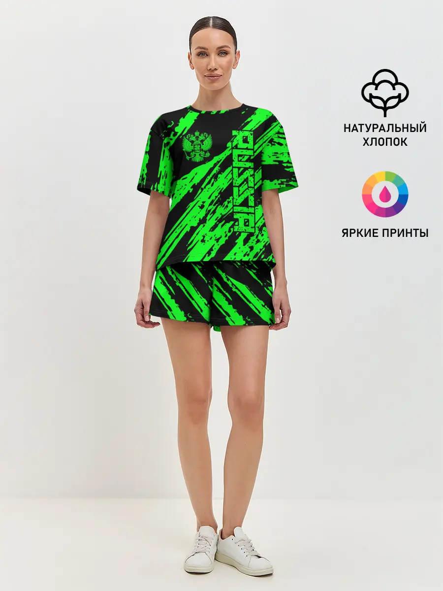 Женская пижама с шортами / Russia