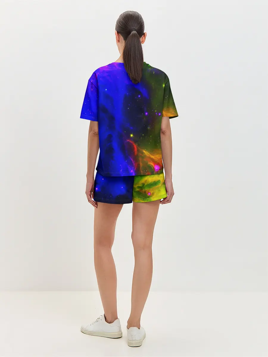 Женская пижама с шортами / Cosmo Wolf