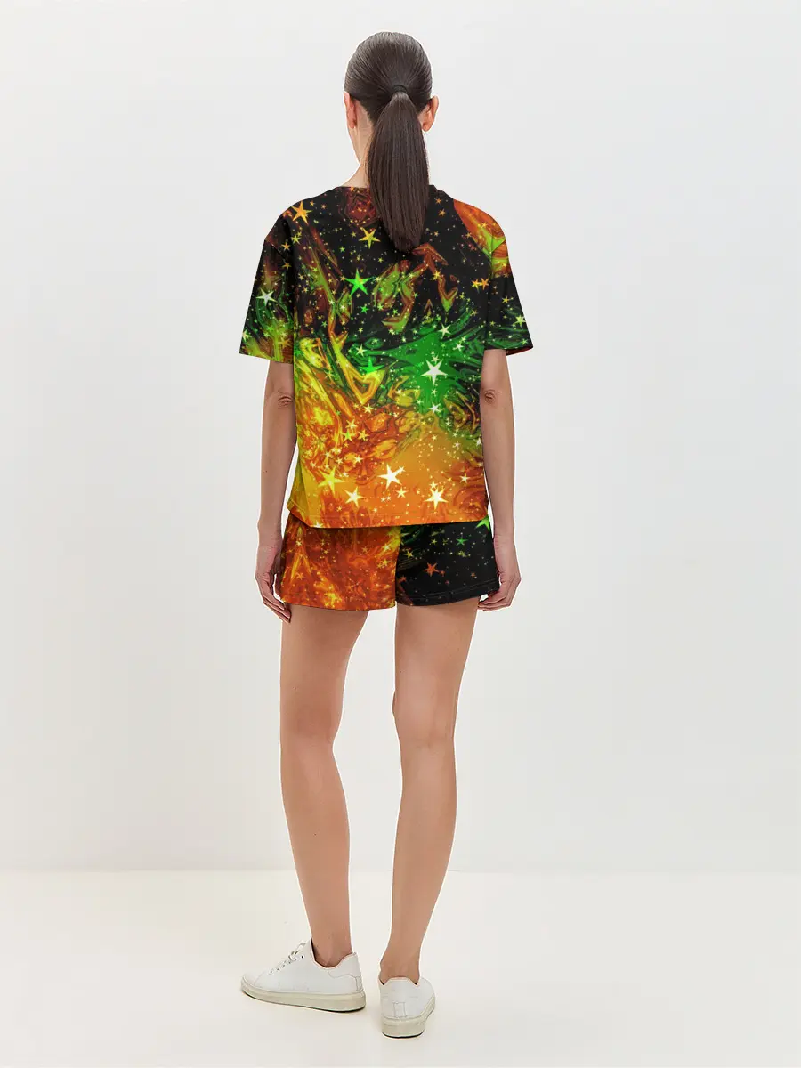 Женская пижама с шортами / Cosmo Octopus