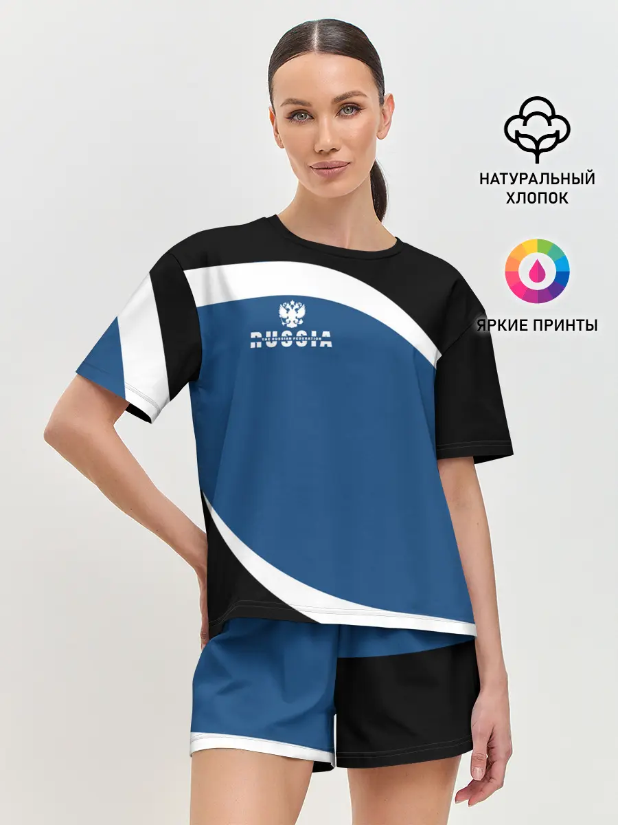 Женская пижама с шортами / Russia