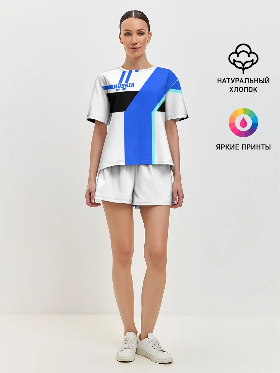 Женская пижама с шортами / Russia